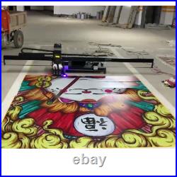 Portable 3D/5D UV Ink Floor Printer for Indoor and Outdoor Ground Advertising