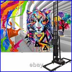 Portable 3D / 5D Vertical UV Ink Wall Printer Indoor Outdoor Wall Advertising