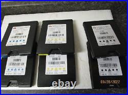 Qty (6) EMPTY Genuine Afinia L801 Memjet Ink Cartridges 22453 / 22460 / 22467