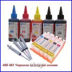 Refill Ink Kit For PGI 480 481 XXL Refillable Ink Cartridge For CANON PIXMA TS70