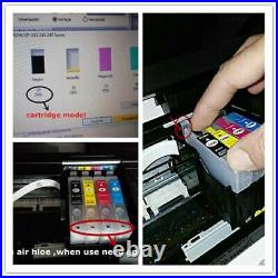 Refill Ink Kit T1281 Refillable Ink Cartridge For Epson Stylus S22 Printer Dye