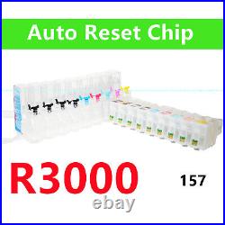 Refillable Empty Cis ciss ink system 4 Stylus R3000 Printer T157 157 cartridge