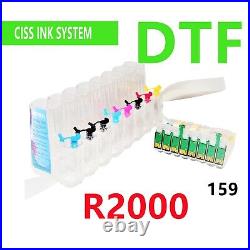 Refillable Empty Cis ciss ink system for R2000 Printer DTF Printing ARC