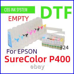 Refillable Empty Cis ciss ink system for SC P400 Printer DTF Printing