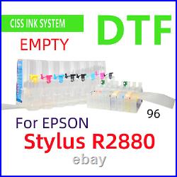 Refillable Empty Cis ciss ink system for Stylus R2880 Printer DTF printing