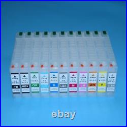 Refillable Ink Cartridge With Chip For Epson SureColor SC-P5000 P5000 Printer