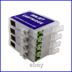 Refillable Ink Cartridge With Disposable Chip For Epson 604 604xl XP-2200 XP 220