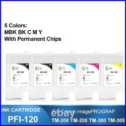 Refillable Ink Cartridge With Permanent Chips For Canon TM-200 TM200 TM-205 TM