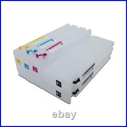 Refillable Ink Cartridge with Chip for Epson SureColor T3000 T5000 T7000 700ml