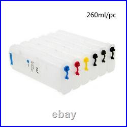 Refillable Ink Cartridge with Permanent Chip for Hp 727 T920 T1500 T2500 T930
