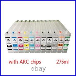 Refillable Ink Cartridges For Epson Stylus Pro 4910 Large Format With Arc Chips