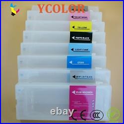 Refillable ink cartridge for Epson 7800 9800 7880 9880 7450 9450 7400 9400 refil