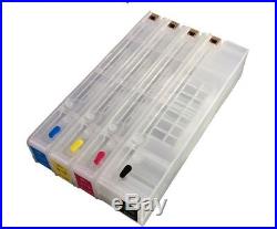 Refillable ink cartridges for H Pagewide 972 973 974 975 printers with ARC chip