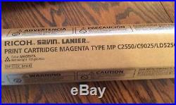 Ricoh Savin Lanier Print Cartridge Set Type Mp C2550 C9025 LD525C
