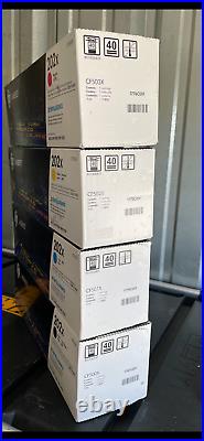 SET 4 Genuine HP 202X Toner cartridges NEW / SEALED