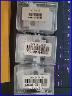 SET of 8 Genuine Roland DGA Large Dampers 6085393800, NIB