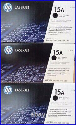 Set 3 Genuine Factory Sealed HP W2131X W2132X W2133X Toner Cartridges 213X