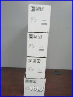 Set 4 Genuine Sealed HP 410X 410A Toner Cartridges CF410X CF411A CF412A CF413A