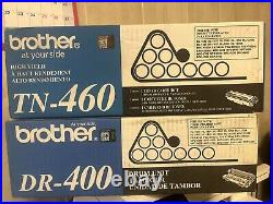 Set of New Genuine Factory Sealed Brother TN-460 Toners and DR-400 Imaging Drum