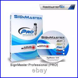 SignMaster Pro V3.0 Professional Sign Design, layout and Vinyl Cutter Software