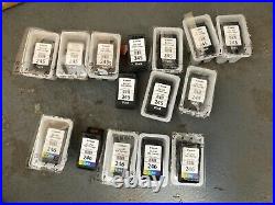USED EMPTY Canon printer ink cartridges lot of 5 CL-246 and 10 PG-245
