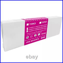 VIVID MAGENTA Ink Cartridge T6363 Compatible EPSON Stylus 7890, 7900, 9890 9900