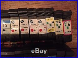 Virgin EMPTY HP 45 &15 & 40 & 44 & CB961A & C6120A Ink Cartridges Lot of 79