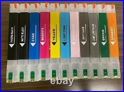Wide Format Empty Refillable Ink Cartridge Set Compatible for Epson Pro 4900