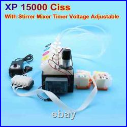 XP-15000 DTF DTG CISS White Ink Tank With Adjust Speed Power Stirrer Mixer