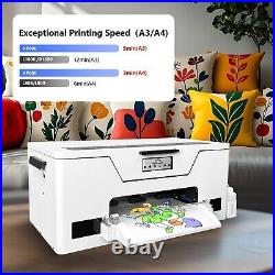 XP600 DTF Printer Machine A3 Transfer Bundle Direct to Film Dark/White Clothing