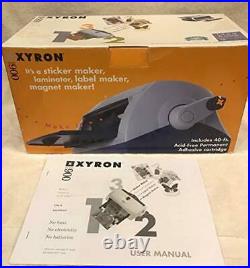 Xyron 900 Sticker/Laminate/Magnet/Label Machine 1 pcs sku# 633674MA